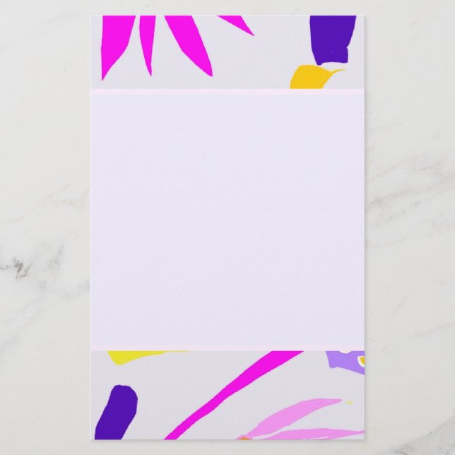 Karibikschattierläden Briefpapier (Vorderseite)