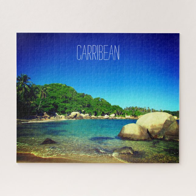 Karibikstrand Puzzle (Horizontal)