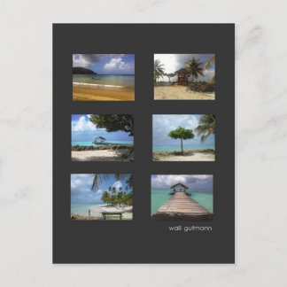 Karibiktraum Postkarte