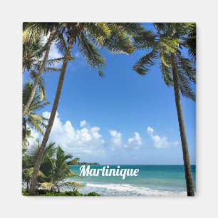 Karibische Insel, Martinique (mit einer Kennzeichn Magnet
