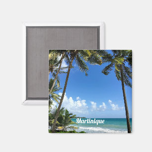 Karibische Insel, Martinique (mit einer Kennzeichn Magnet