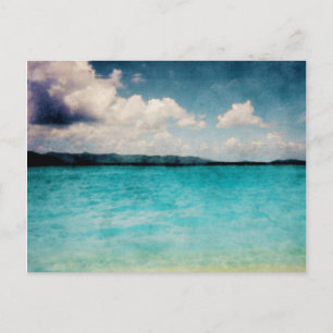 Karibische Inseln Postkarte