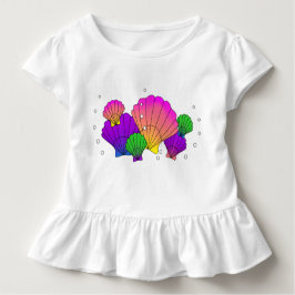 Karibische Muscheln mit Blasen T-Shirt