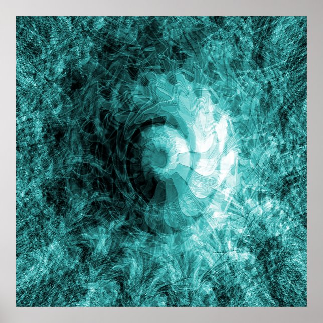 Karibische Seeschnale....... Poster (Vorne)