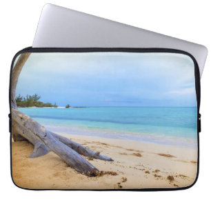 Karibische Strandszene Laptopschutzhülle