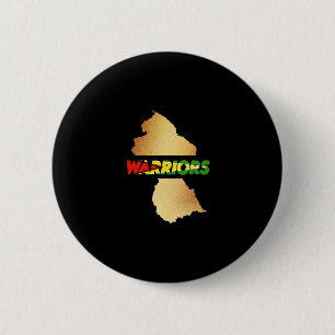 Karibischer Cricket Guyana Warriors Guyanesisches  Button