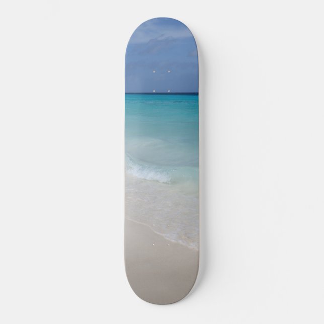 Karibischer Ozean Strand Traum 8 Skateboard (Vorderseite)