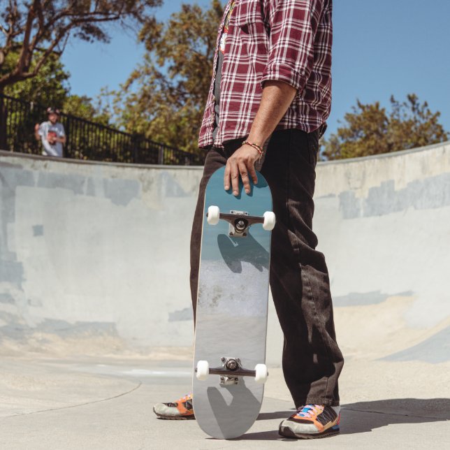 Karibischer Ozean Strand Traum 9 Skateboard (Außenbereich 2)