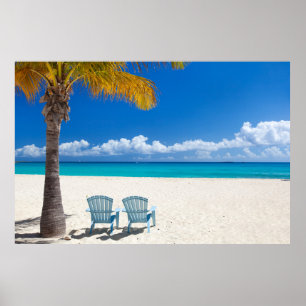 Karibischer Strand Poster