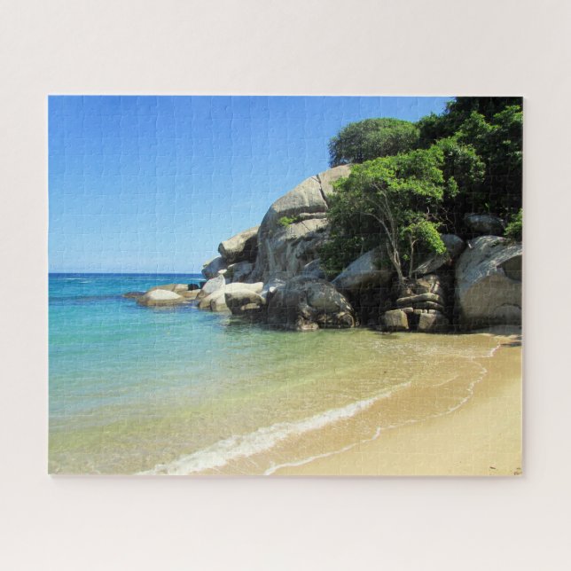 Karibischer Strandurlaub Puzzle (Horizontal)