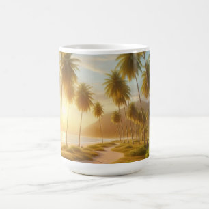 karibischer/tropischer/hawaiianischer Sonnenunterg Kaffeetasse