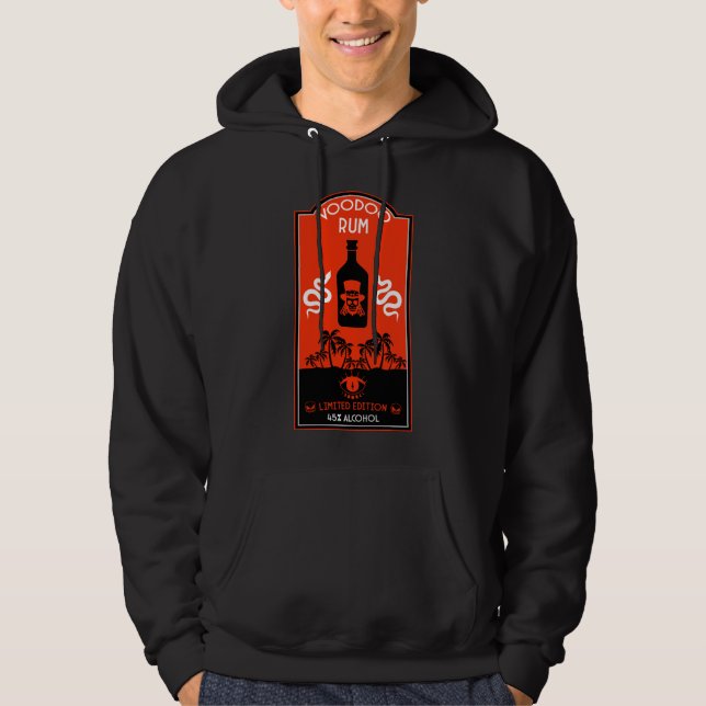 Karibischer Voodoo Rum Hoodie (Vorderseite)