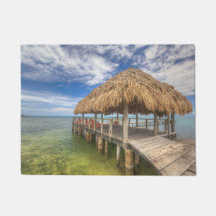 Karibisches Dock Fußmatte