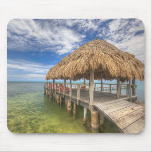 Karibisches Dock Mousepad