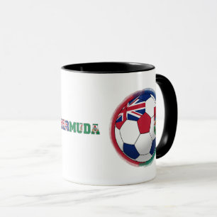 Karibisches Fußballspiel – Bermuda Edition Tasse