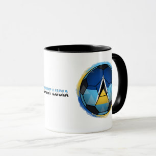Karibisches Fußballturnier – St. Lucia Edition Tasse