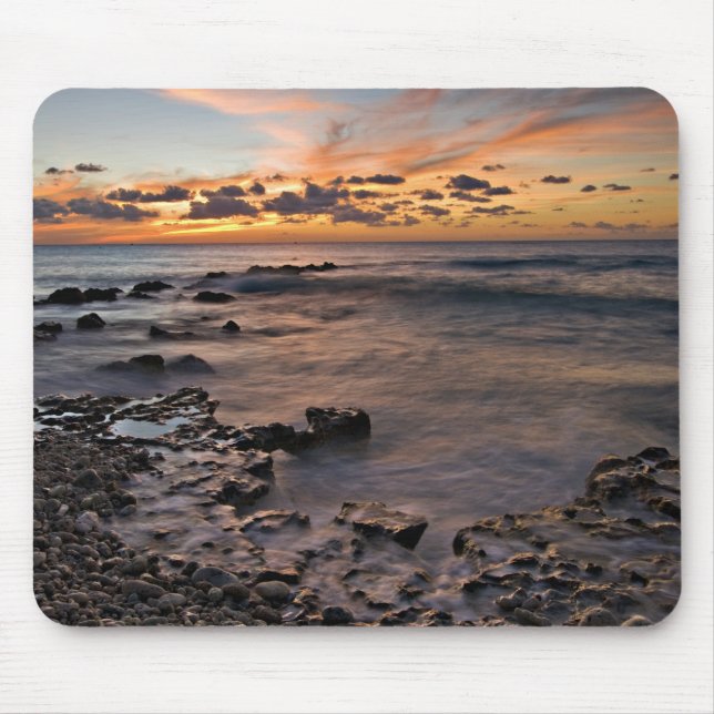 Karibisches Meer, Kaimaninseln.  Absturzwellen 2 Mousepad (Vorne)