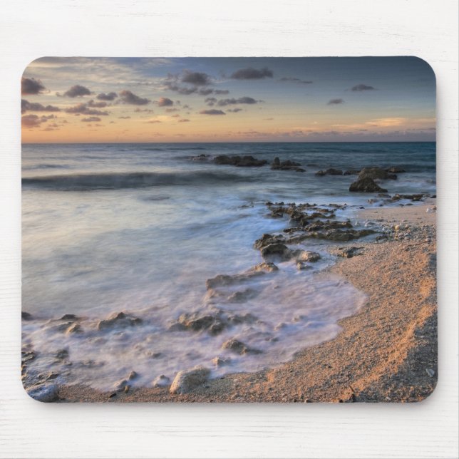 Karibisches Meer, Kaimaninseln.  Wellen Mousepad (Vorne)
