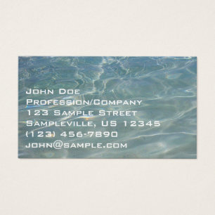 Karibisches Wasser Abstract Blau Natur