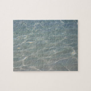 Karibisches Wasser Abstract Blau Natur Puzzle