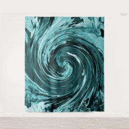 Karibisches Wildwasser... Wandteppich