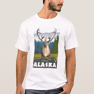 Karibu im wilden - Juneau, Alaska T-Shirt