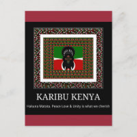 Karibu Kenya: Vibrant National Flag Colors Hakuna