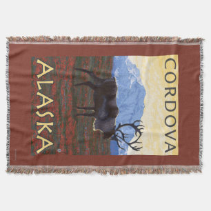 Karibu-Szene - Cordova, Alaska Decke