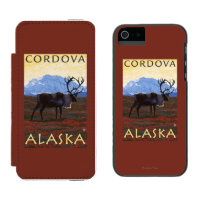 Karibu-Szene - Cordova, Alaska