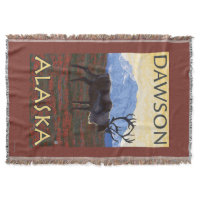 Karibu-Szene - Dawson, Alaska