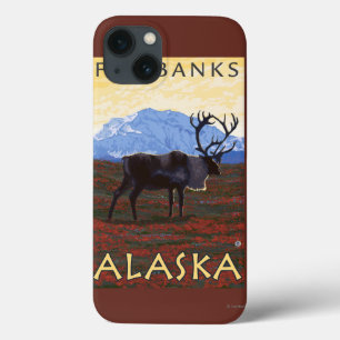 Karibu-Szene - Fairbanks, Alaska Case-Mate iPhone Hülle