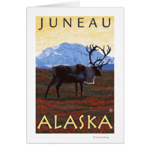 Karibu-Szene - Juneau, Alaska