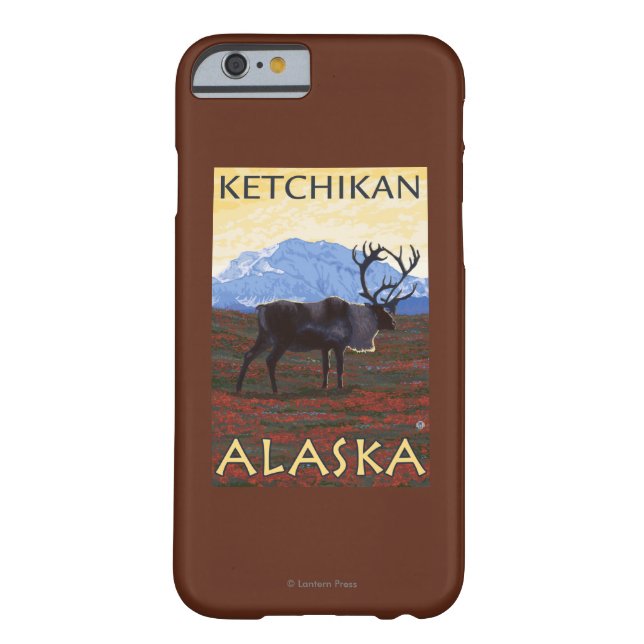 Karibu-Szene - Ketchikan, Alaska Case-Mate iPhone Hülle (Rückseite)