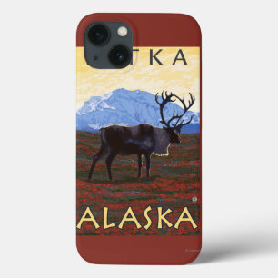 Karibu-Szene - Sitka, Alaska Case-Mate iPhone Hülle
