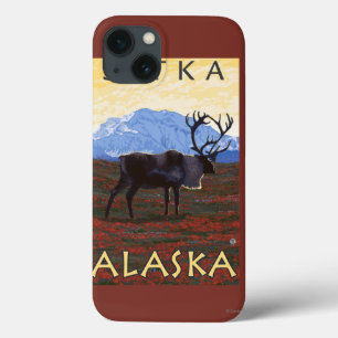 Karibu-Szene - Sitka, Alaska Case-Mate iPhone Hülle
