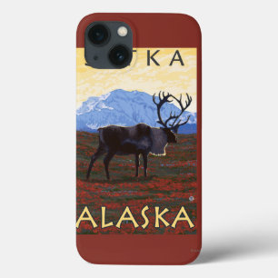 Karibu-Szene - Sitka, Alaska Case-Mate iPhone Hülle