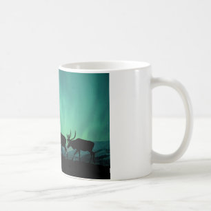 Karibu und Nordlichter Tasse