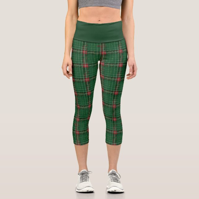 KARIERT 8 CAPRI LEGGINGS (Vorderseite)