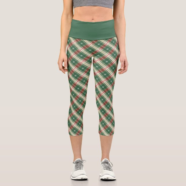 KARIERT 9 CAPRI LEGGINGS (Vorderseite)