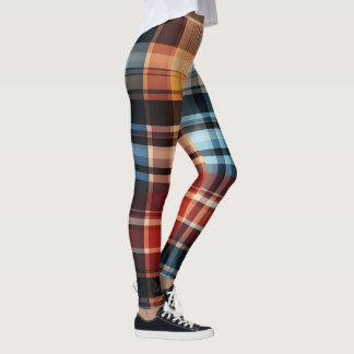 Kariert All Print Scottish Clan Tartan Leggings