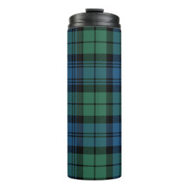 Kariert Clan Campbell Green Blue Karo Tartan Thermosbecher