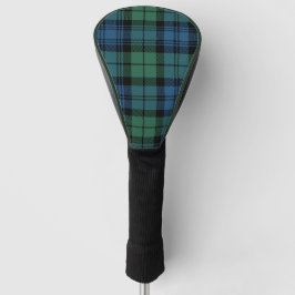 Kariert Clan Campbell Rustic Green Tartan Golf Headcover