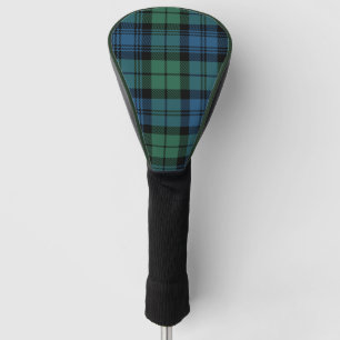 Kariert Clan Campbell Rustic Green Tartan Golf Headcover