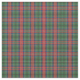 Kariert Clan MacCulloch Tartan Green Red Blue Karo Stoff