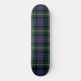 Kariert Clan MacKenzie Lila Green Karo Tartan Skateboard
