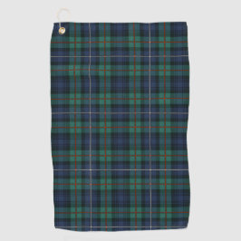 Kariert Clan Robertson Tartan Green Lila Karo Golfhandtuch