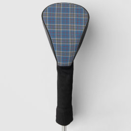 Kariert Clan Thompson Gray Blue Karo Tartan Golf Headcover
