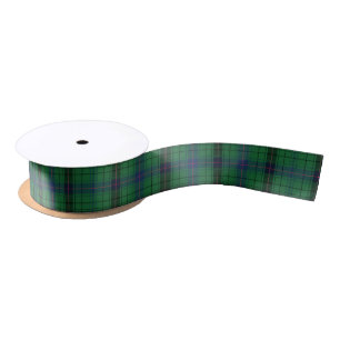 Kariert Elegant Clan Davidson Rustic Tartan Satinband