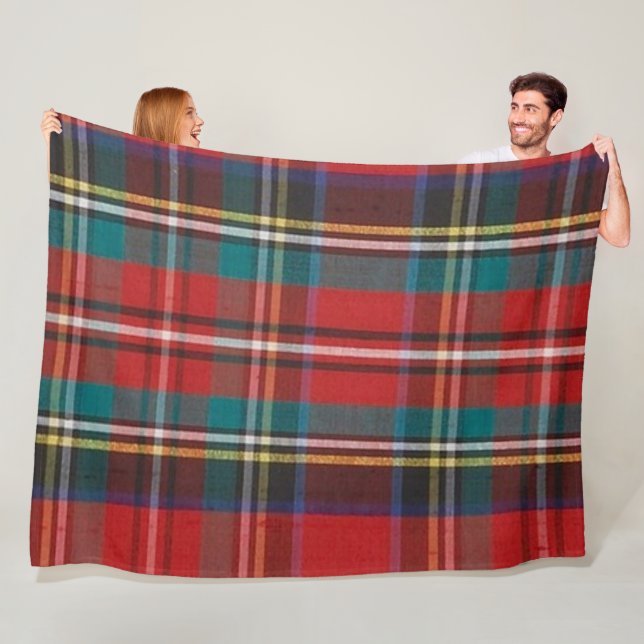 Kariert Fleecedecke (Beispiel)