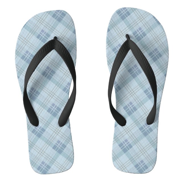 Kariert Flip Flops (Fußbett)